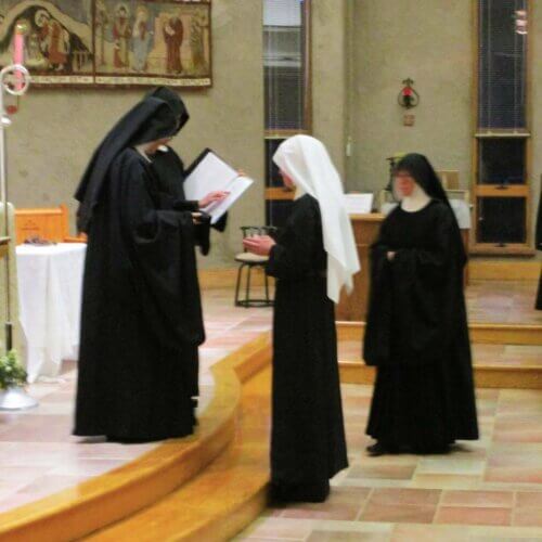 Clothed in the Benedictine Habit – Abbey of St. Walburga